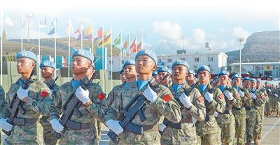 中国维和官兵被授予联合国“和平勋章”
