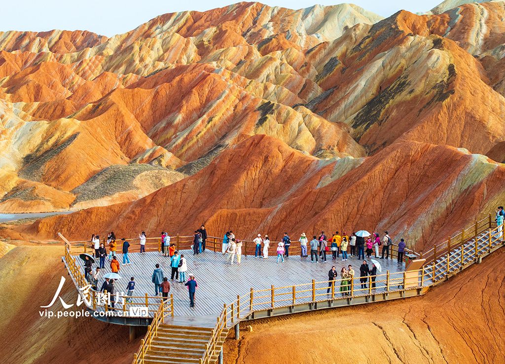 甘肃张掖：七彩丹霞迎客来【4】
