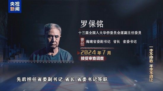 电视专题片《一步不停歇 半步不退让》第二集《严惩政商勾连腐败》