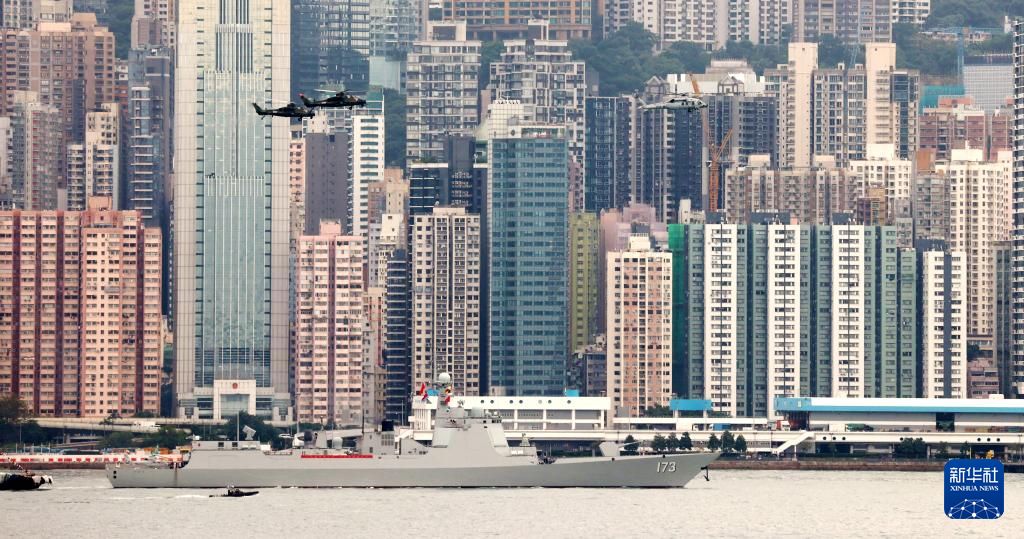 海军舰艇编队圆满完成访问香港活动返航